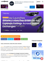 xMoney Launches $XMN on Sui, Expands Listings Across Global Exchanges | Live Bitcoin News