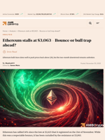 Ethereum stalls at $3,063 - Bounce or bull trap ahead? - AMBCrypto