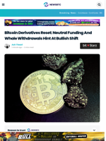 Bitcoin Derivatives Reset: Neutral Funding And Whale Withdrawals Hint At Bullish Shift