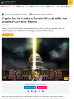 Crypto, Banks Clash Continues With New Proposal Concerns