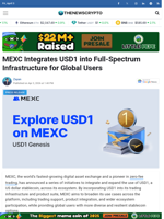 MEXC Integrates USD1 into Full-Spectrum Infrastructure for Global Users