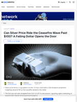 Silver Price Eyes $100 on Ceasefire as Dollar Weakens