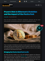 Prysm's Role in Ethereum's Evolution and the Impact of the Pectra Fork - Blockchain.News