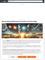 Bitcoin Mining Difficulty Hit Another All-Time High - Brave New Coin