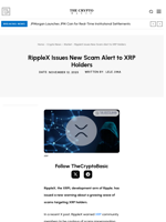 RippleX Issues New Scam Alert to XRP Holders