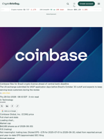 Coinbase files for Brazil crypto license ahead of central bank deadline