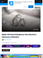 Ripple CEO Brad Garlinghouse Gets Married In Glamorous Celebration