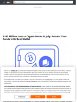 $142 Million Lost to Crypto Hacks in July: Protect Your Funds with Best Wallet - Brave New Coin