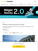 Summer of crypto (regs): State of Crypto 