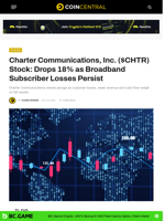 Charter Communications, Inc. ($CHTR) Stock: Drops 18% as Broadband Subscriber Losses Persist