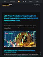 LDO Price Prediction: Targeting $1.30 Short-Term with Potential Rally to $2.10 by December 2025 - Blockchain.News