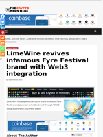 LimeWire revives infamous Fyre Festival brand with Web3 integration - The Crypto News Wire