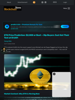 ETH Price Prediction: $2,000 or Bust — Dip Buyers Just Got Their Test at $1,831 - Blockchain.News