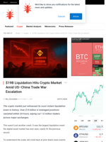 $19B Liquidation Hits Crypto Market Amid US–China Trade War...