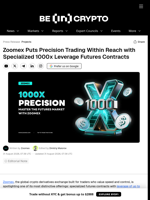 Zoomex Puts Precision Trading Within Reach with Specialized 1000x Leverage Futures Contracts