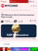 XRP Millionaires: Why It’s the Most Important Token in Crypto - 99Bitcoins