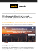 26th Connected Banking Summit – Innovation & Excellence Awards 2026