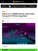 Rubrik, Inc. ($RBRK) Stock: Soars After Strong Q1 FY26 Earnings Beat