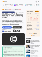 World Adds Post-Quantum Security to New ZK Proving Toolkit