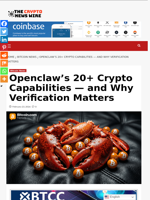 Openclaw’s 20+ Crypto Capabilities — and Why Verification Matters - The Crypto News Wire