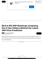 $0.9 to $13 XRP Roadmap: Analyzing the 9-Year Pattern Behind the Latest XRP Price Prediction - U.Today