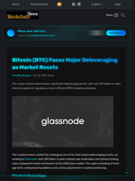 Bitcoin (BTC) Faces Major Deleveraging as Market Resets - Blockchain.News