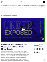 UNDER EXPOSED EP 27 - Macro, Alt SZN and The Hype Trade - Decrypt