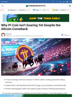 Why Pi Coin Isn’t Soaring Yet Despite the Altcoin Comeback