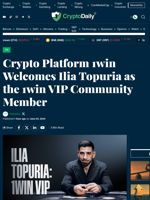 Crypto Platform 1win Welcomes Ilia Topuria as the 1win VIP Community Member - Crypto Daily