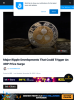 Major Ripple Developments That Could Trigger An XRP Price Surge | Bitcoinist.com