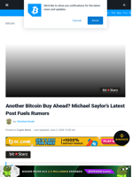 Another Bitcoin Buy Ahead? Michael Saylor's Latest Post Fuels Rumors