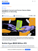 CoinDesk's Current and Former Owners Make Headlines