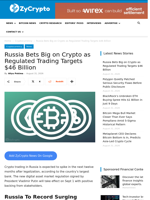 Russia Bets Big on Crypto as Regulated Trading Targets $46 Billion ⋆ ZyCrypto