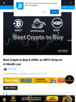 Best Crypto to Buy and HODL Safely as Bitcoin Drops to 6-Month Low