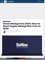 Cloud Mining from $100: How to Start Crypto Mining Risk-Free in 2025 - TechBullion