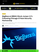BigBear.ai (BBAI) Stock Jumps 11% Following Chicago O'Hare Security Partnership - CoinCentral