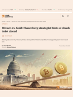 Bitcoin vs. Gold: Bloomberg strategist hints at shock twist ahead - AMBCrypto