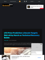 LTC Price Prediction: Litecoin Targets $62-65 by March as Technical Recovery Builds - Blockchain.News
