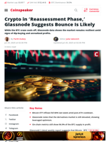 Crypto Bounce Likely as Market Enters ‘Reassessment Phase’