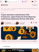 Crypto Asia News: Biggest Headlines From Asia This Week