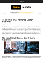 The Power of AI-Powered Search Platforms