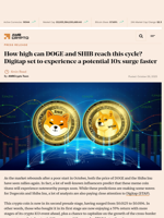 How high can DOGE and SHIB reach this cycle? Digitap set to experience a potential 10x surge faster - AMBCrypto