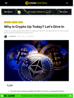 Why is Crypto Up Today? Let's Dive In - CoinCentral