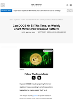 Can DOGE Hit $1 This Time, as Weekly Chart Mirrors Past Breakout Patterns