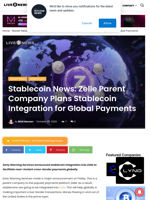 Stablecoin News: Zelle Parent Company Plans Stablecoin Integration for Global Payments | Live Bitcoin News