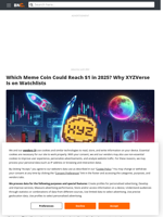 Which Meme Coin Could Reach $1 in 2025? Why XYZVerse Is on Watchlists - Brave New Coin