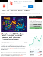 Pump.fun vs LetsBONK.fun: Solana Meme-Launchpads, Successful Launches, Rugs, Volume And Trending Tokens To Watch - NullTX