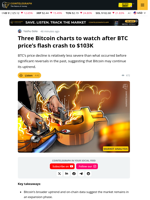 Three Bitcoin Price Charts to Watch After Record $5.39B BTC Liquidation