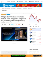 Origin Summit Announces Wave 3 as Maggie Kang Sets to Join Programming Lineup
