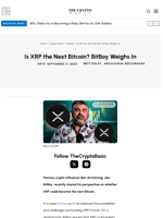 Is XRP the Next Bitcoin? BitBoy Weighs In